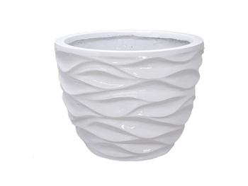 Biała doniczka 26x33x33 cm 2027/1