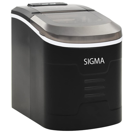 Kostkarka do lodu przenośna Sigma GSN-Z1 do 12kg czarna, kostki rozmiar M i L