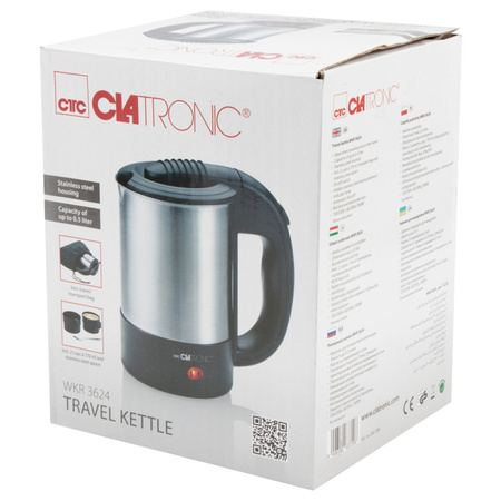 Czajnik turystyczny 0,5L Clatronic WKR 3624 Inox
