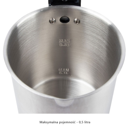 Czajnik turystyczny 0,5L Clatronic WKR 3624 Inox