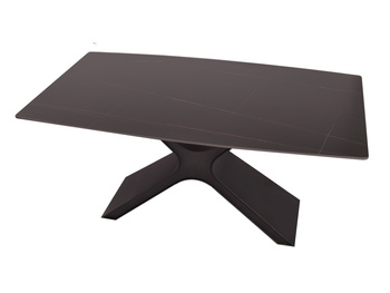 Czarny nowoczesny rozkładany stół 160-230x90x75 CT2323MG/PC