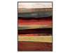 Nowoczesny obraz w kolorach wenge 82x122 cm TOIR22798