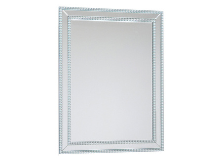 Lustro w lustrzanej ramie z kryształkami 75x100 cm JS48