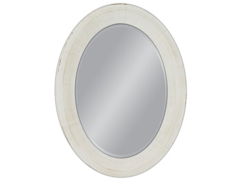 Owalne lustro prowansalskie 60x80 cm 20818