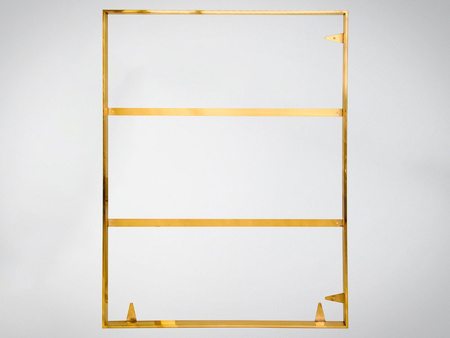 Złota oprawa obrazu wykonana z polerowanej stali nierdzewnej 151x226 TH15