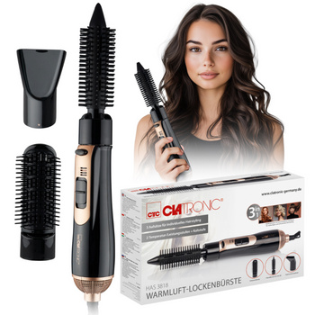 Lokówka na gorące powietrze HAS 3818 czarno-miedziana