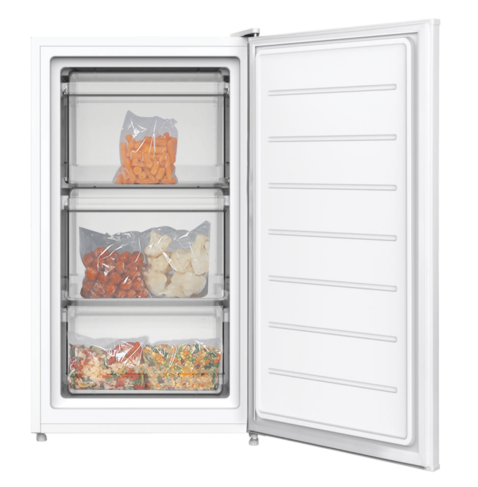 Zamrażarka szufladowa pionowa VIVAX TTF-60E, 3 szuflady | Kuchnia