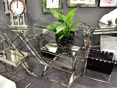 Skórzany elegancki gazetownik 49x36x44 cm JJ1010B