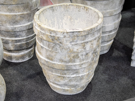 Donica ogrodowa struktura imitująca kamień 43x51 cm 5013/1