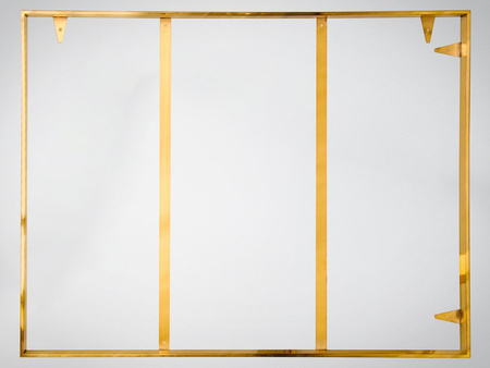 Złota oprawa obrazu wykonana z polerowanej stali nierdzewnej 151x226 TH15