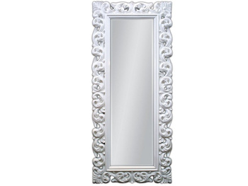 Lustro w białej oprawie 80x190 cm PU049PD