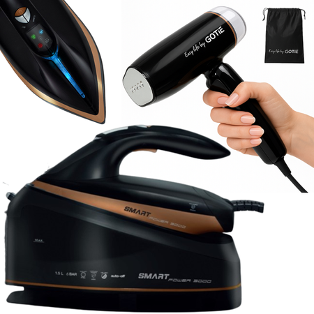 Generator pary GOTIE GGP-3000 Smart Power + Parownica GPU-1400C W ZESTAWIE TANIEJ