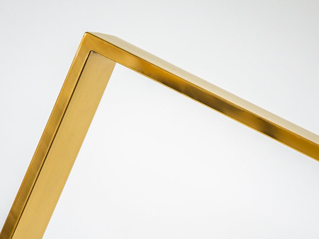 Złota oprawa obrazu wykonana z polerowanej stali nierdzewnej 161x226 cm TH17