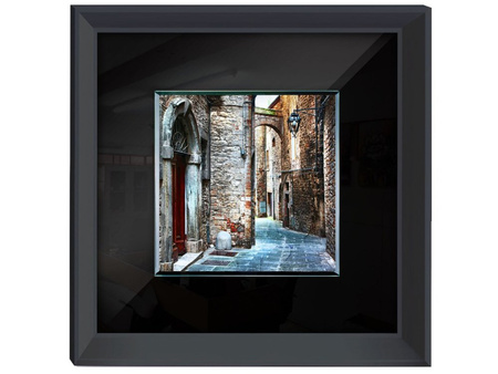 Obraz nastrojowa włoska uliczka 80x80 cm S41890