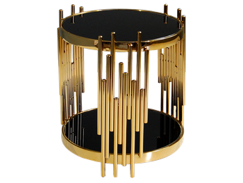 Wyjątkowy stolik w stylu Art déco Ø50x59 cm CJ901/416