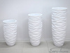 Biała wysoka donica 60x33 cm 2028/2