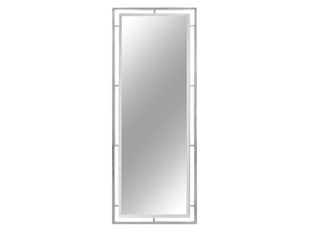 Lustro w stalowej błyszczącej oprawie 80x180 cm LW6853