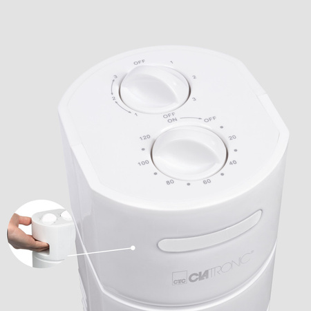 Wentylator kolumnowy Clatronic TVL 3770 (biały)