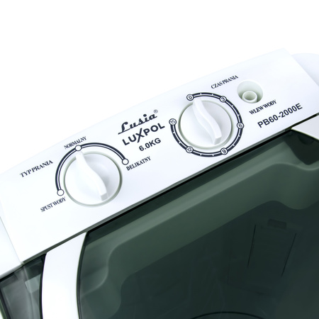 LUXPOL Pralka wirnikowa LUSIA PB60-2000E – kompaktowa moc w Twoim domu
