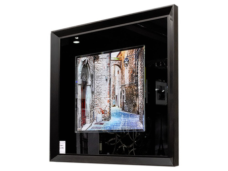 Obraz nastrojowa włoska uliczka 80x80 cm S41890