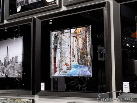 Obraz nastrojowa włoska uliczka 80x80 cm S41890