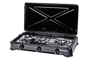 Kuchenka gazowa Ravanson 3 pal. K-03T czarna