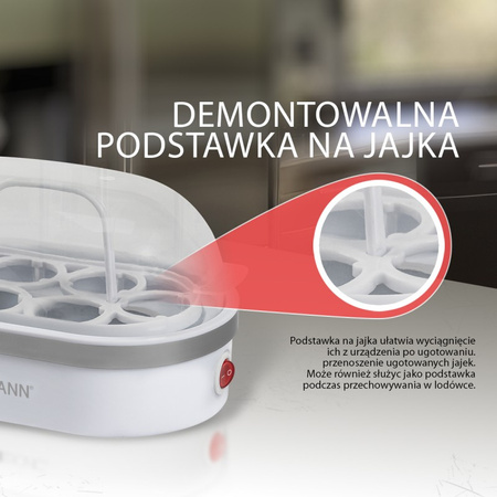 Jajowar urządzenie do gotowania 6 jajek Clatronic EK 3497 