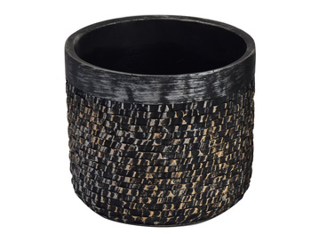 Strukturalna doniczka Bronze Ø20x18 cm 171004/3