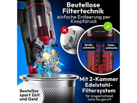 Bezprzewodowy odkurzacz Profi Care PC-BS 3136