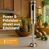 Blender ręczny XXL długa końcówka 27cm stal nierdzewna 1000W PC-SM1317 inox