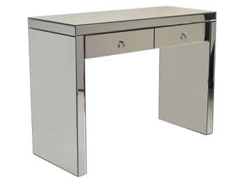 Lustrzana toaletka z szufladkami 106x44x76 cm LW653