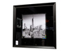 Obraz czarno biała panorama Manhattan  80x80 cm S41707