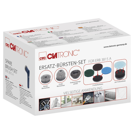 Bezprzewodowa elektryczna szczotka obrotowa do czyszczenia Clatronic ERB 3815 A