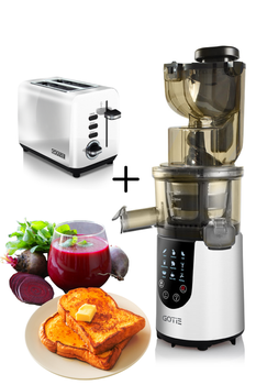 Wyciskarka wolnoobrotowa GOTIE GSJ-630W + Toster GOTIE GTO-100 W ZESTAWIE TANIEJ