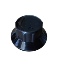 Pokrętło plastikowe czarne do kuchenki gazowej K02SC / K03SC / K04SC