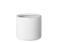 Biała owalna donica Ø28x25 cm 2166/1