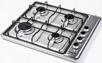 Płyta gazowa 4-palnikowa INOX RAVANSON K-04SNG