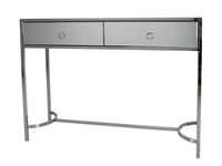 Lustrzana toaletka z szufladkami 110x35x82 cm LW6071