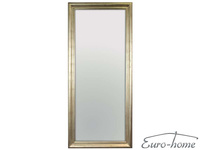 Lustro w srebrnej drewnianej oprawie 80x180 cm 2852