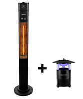 ZESTAW Promiennik podczerwieni GOTIE GOE-1600 + Lampa owadobójcza UV GOTIE GLO-100 na Komary Owady Meszki Muszki USB