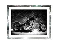 Obraz motor Chopper 60x80 cm S51131