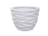 Biała doniczka 26x33x33 cm 2027/1