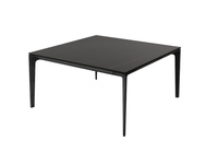 Nowoczesny stolik kawowy blat matowy marmur 90x90x46 cm CF209